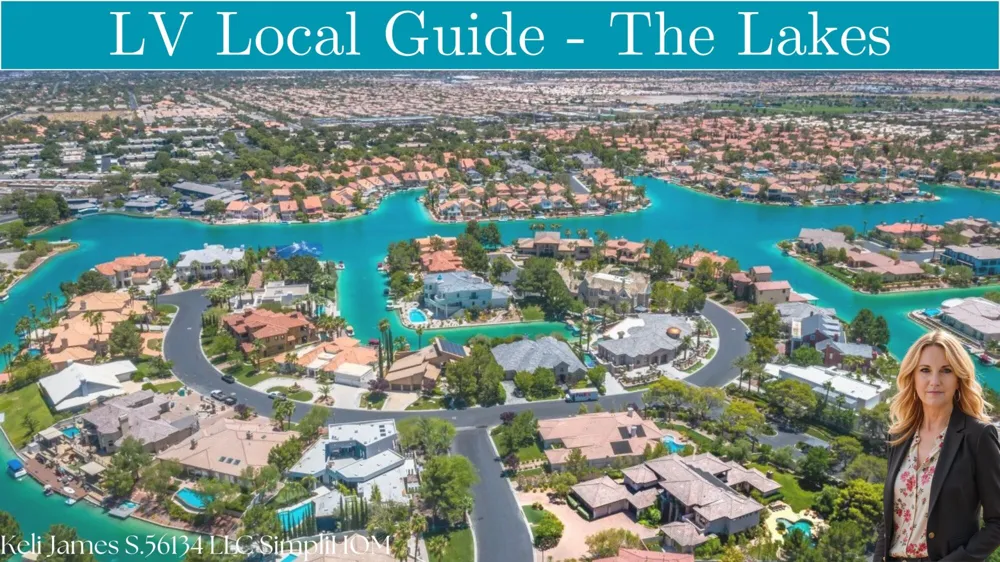 The Lakes Community in Las Vegas header image.