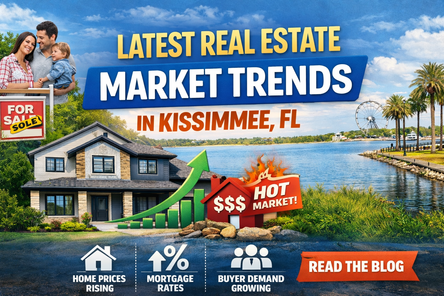 Latest real estate market trends in Kissimmee Florida