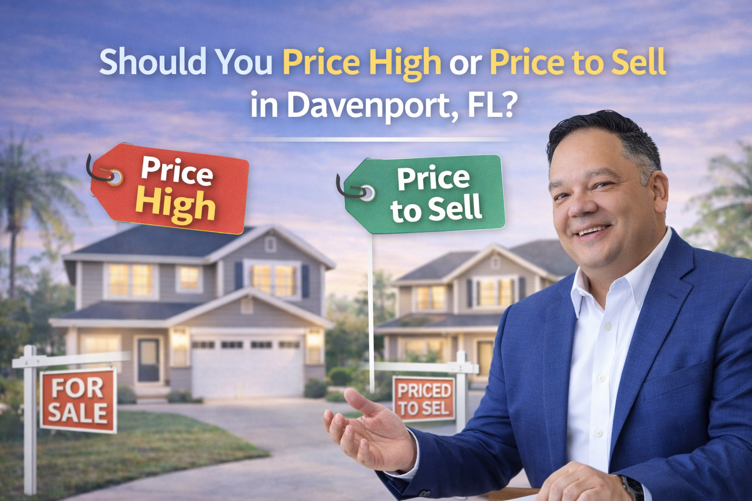 Should You Price High or Price to Sell in Davenport, FL