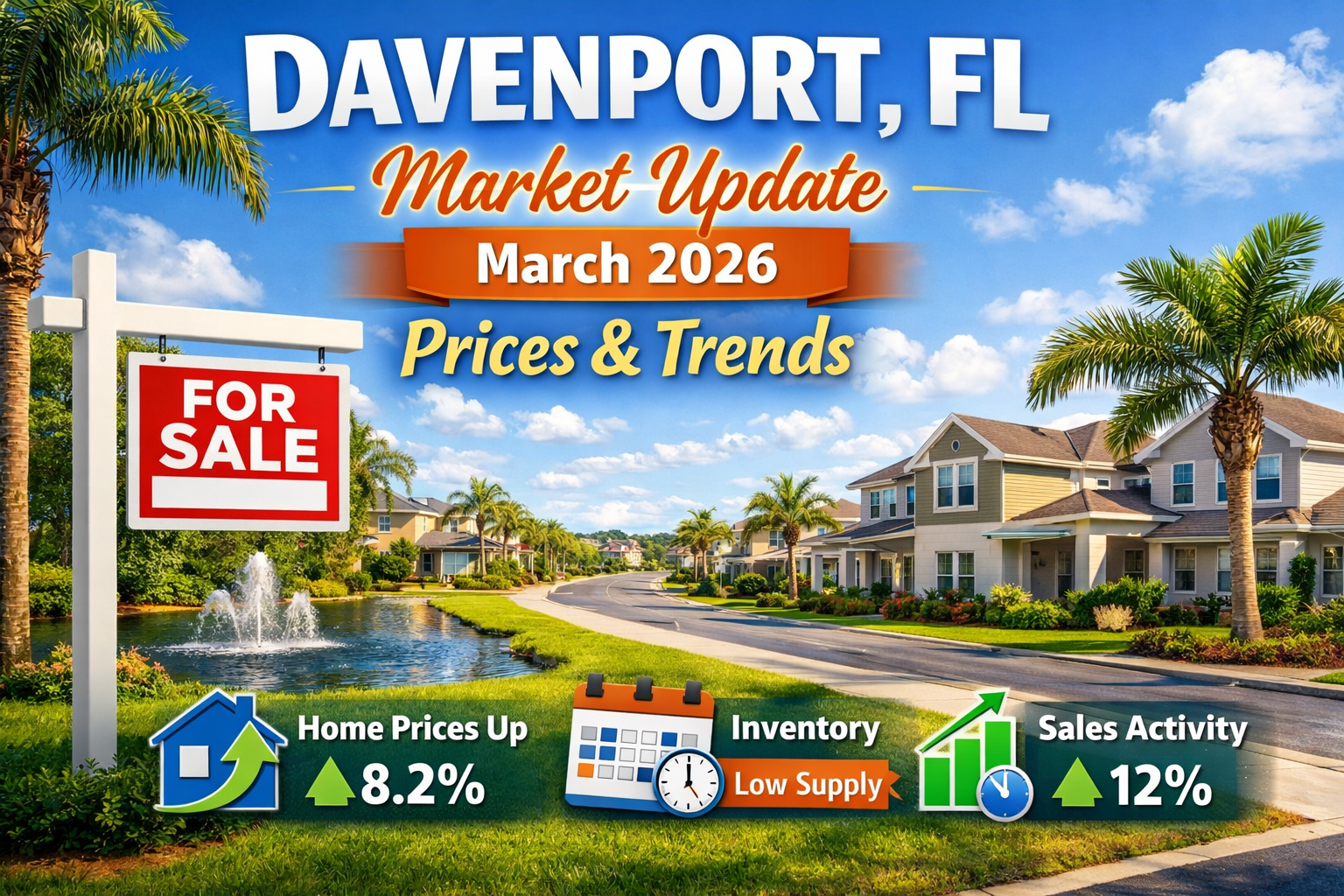 Davenport FL Market Update March 2026 | Prices & Trends