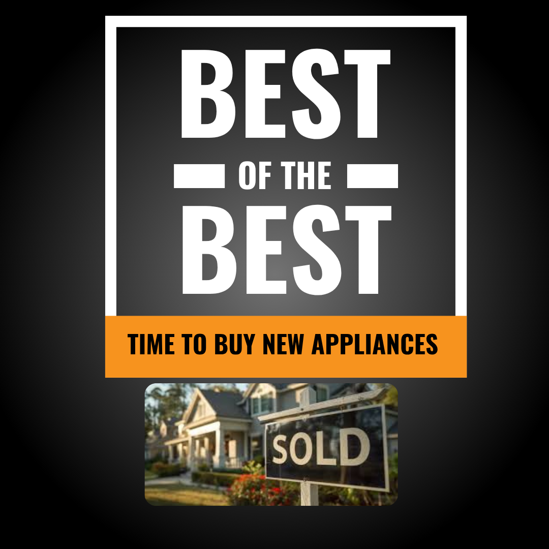 Best Time to Buy New Appliances header image.