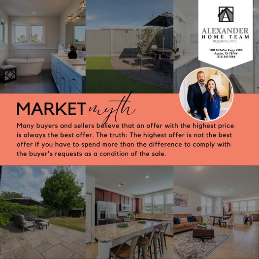 Real Estate Market Myths header image.