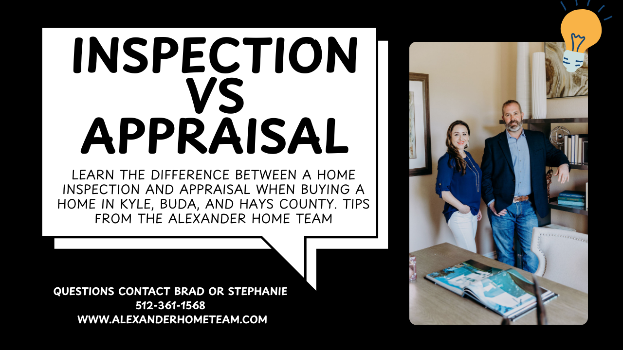 Inspection vs Appraisal header image.