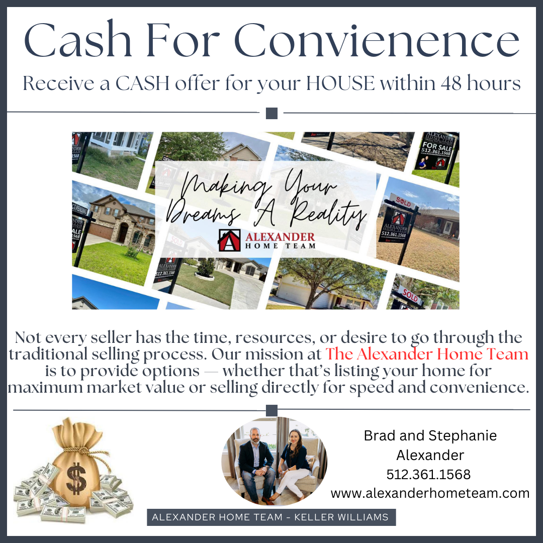 Cash for Convenience header image.