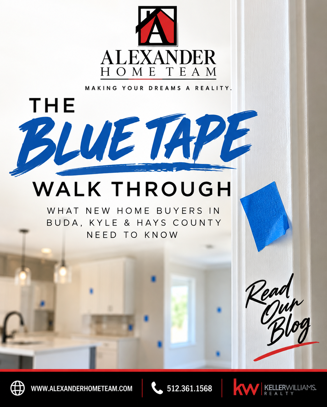 What Is a Blue Tape Walk-Through? header image.