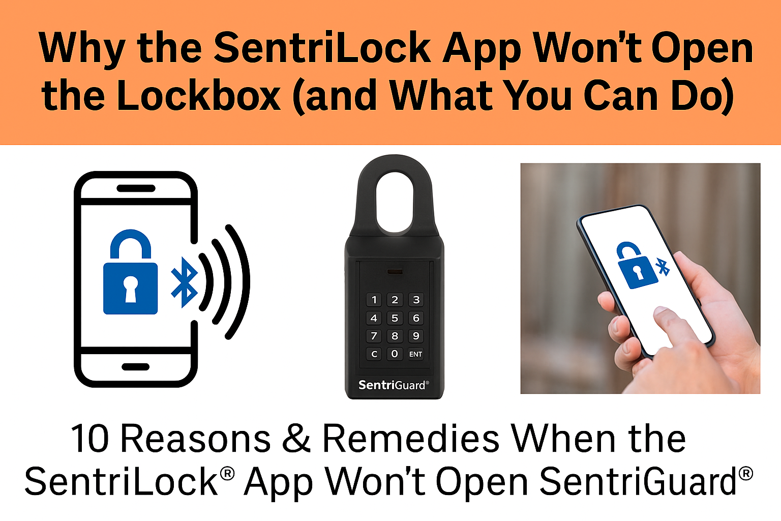 10 Reasons and Remedies for Sentrilock issues