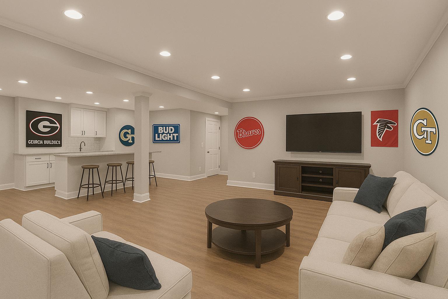 🧱 Turn That Basement Into a Showpiece: How Cherokee County Homeowners Are Creating Amazing Spaces Below Ground header image.