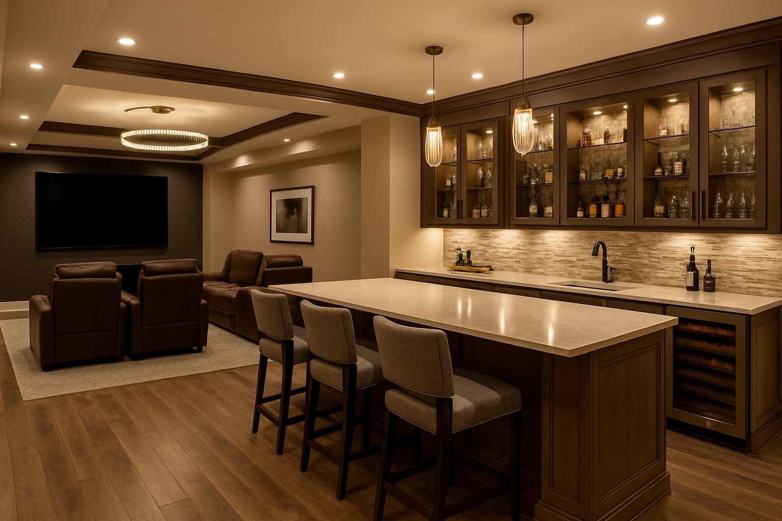 Luxury Basement