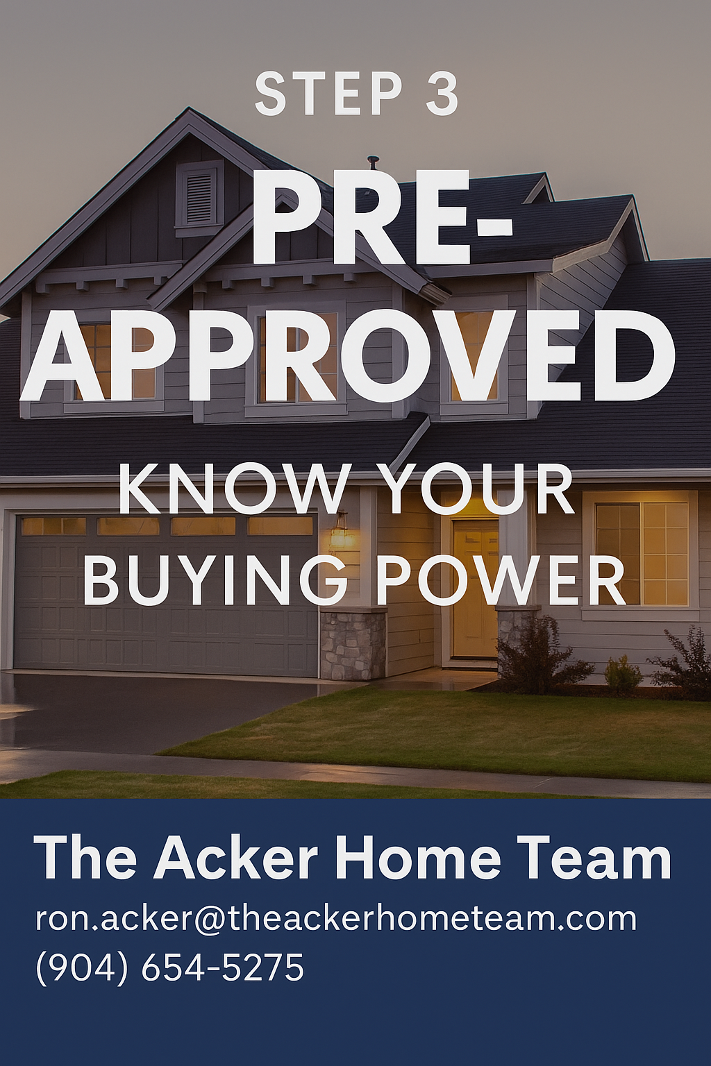 Get Pre Approved - Know Your Buying Power