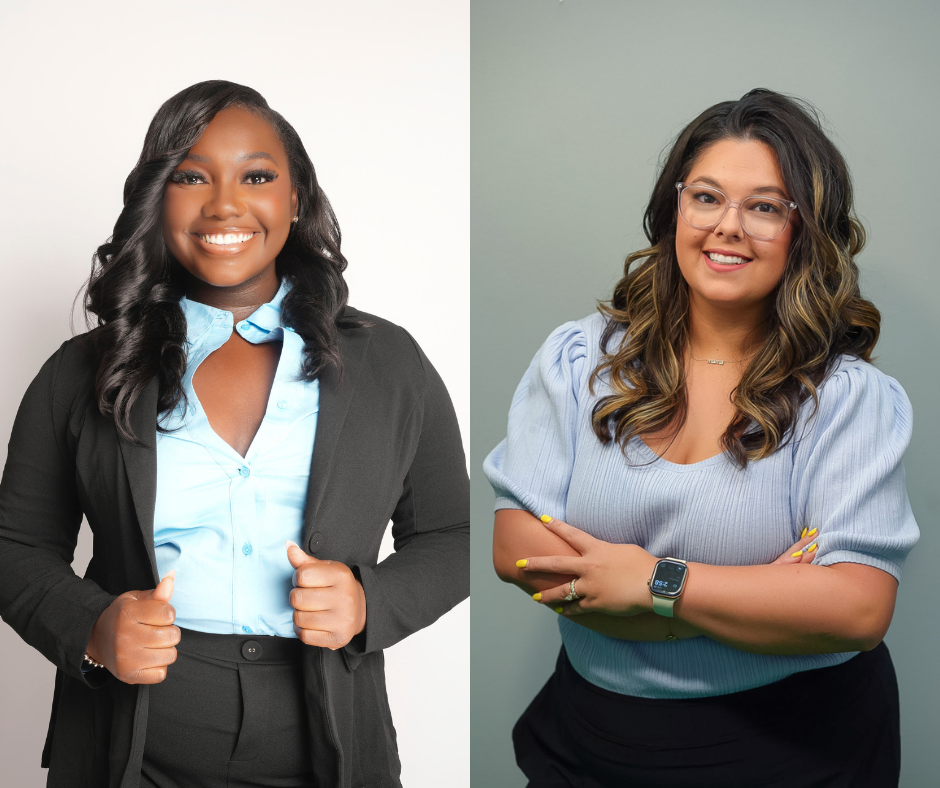 christin and tamera head shots women in real estate