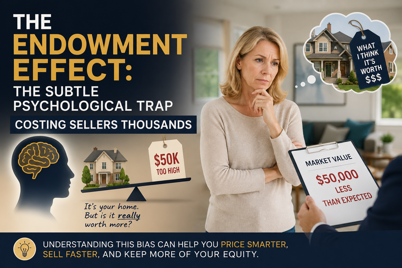 The Endowment Effect: The Subtle Psychological Trap Costing Sellers Thousands header image.