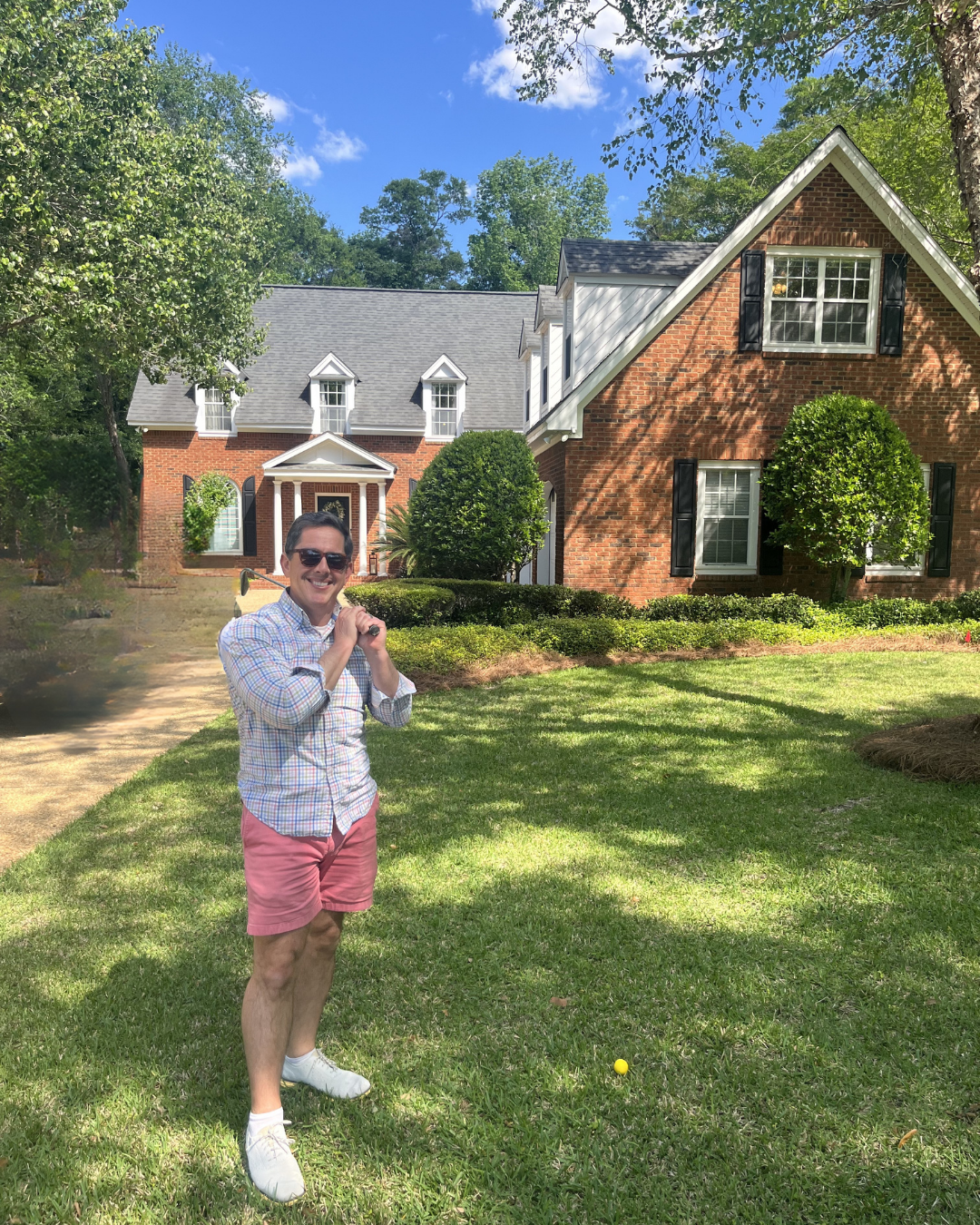 Chip at an open house