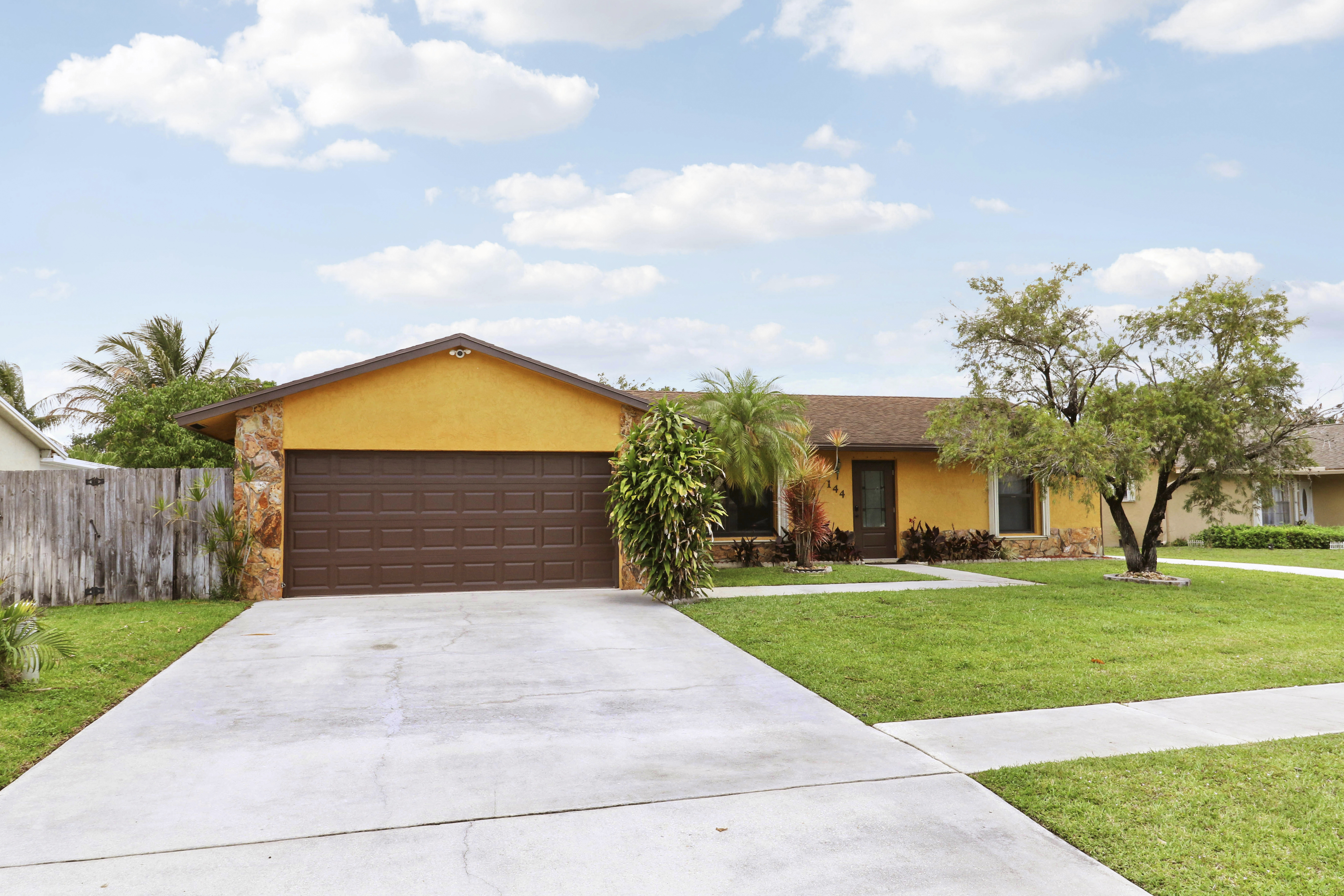 New Listing! Home in Royal Palm Beach with Water views and No HOA! header image.