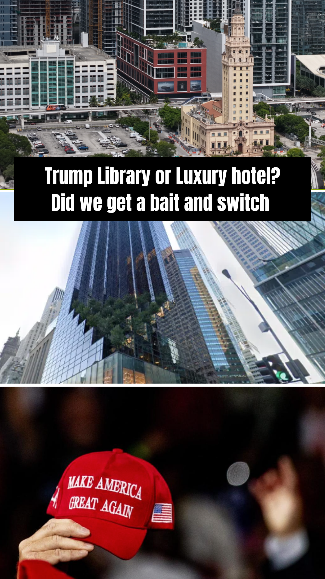 Trump’s Presidential Library Tower Faces Legal Block in Downtown Miami header image.