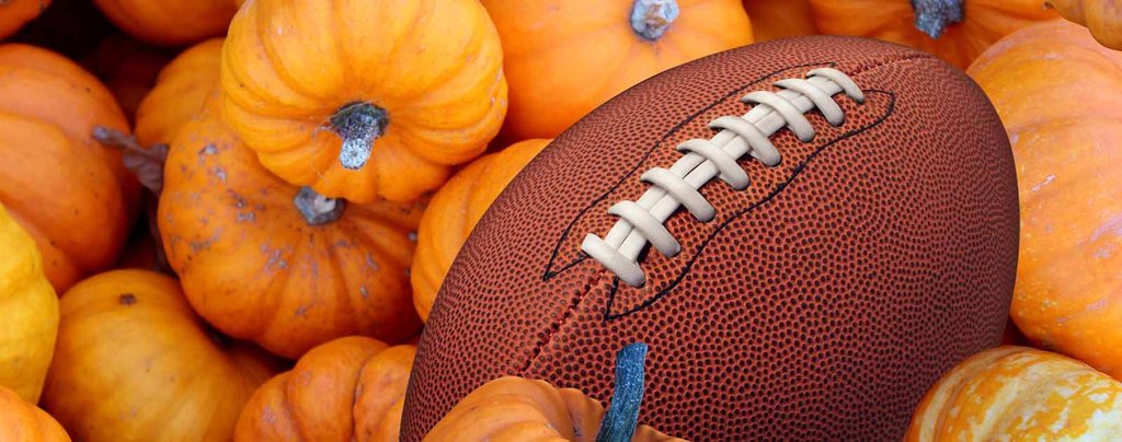 A Fall Football Takeover header image.