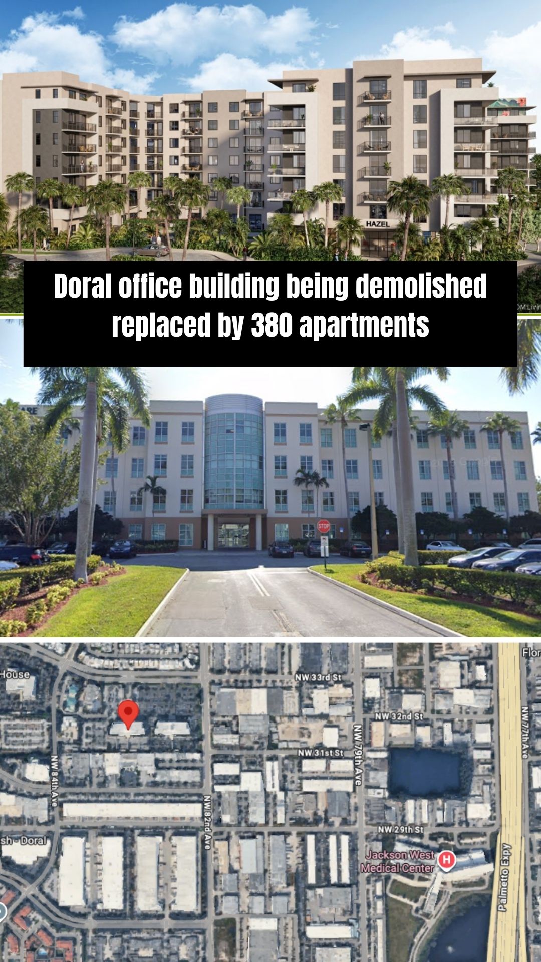 ZOM Living Converts Doral Office Site Into 380-Unit Apartment Community header image.