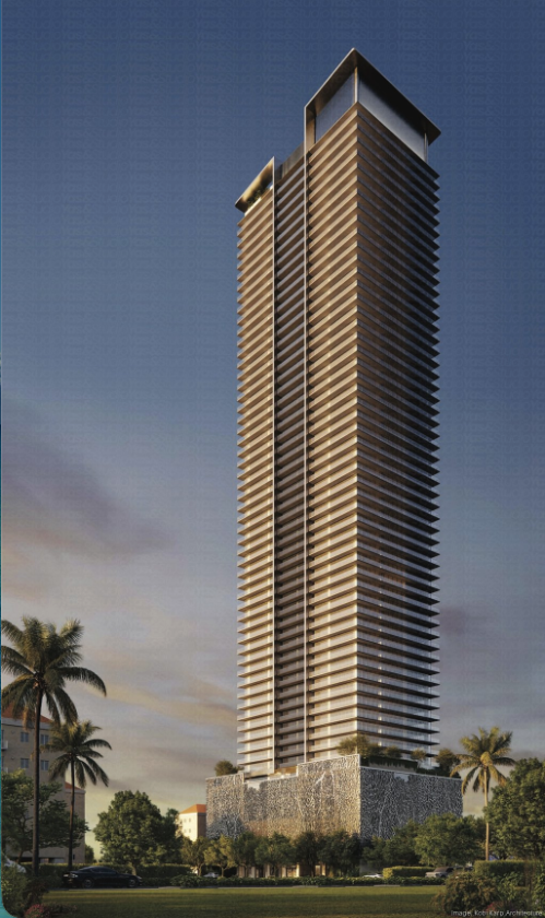 Proposed 62-Story Tower Could Add 800 Homes and Hotel Rooms to Miami's Growing Skyline header image.