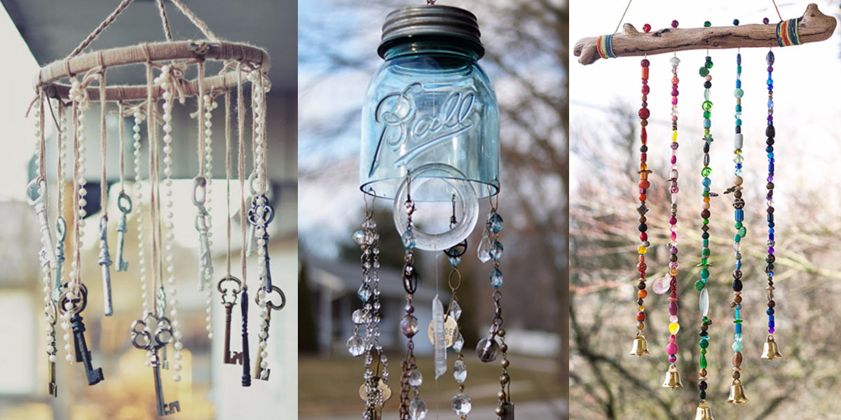 DIY Whimsical Wind Chime header image.