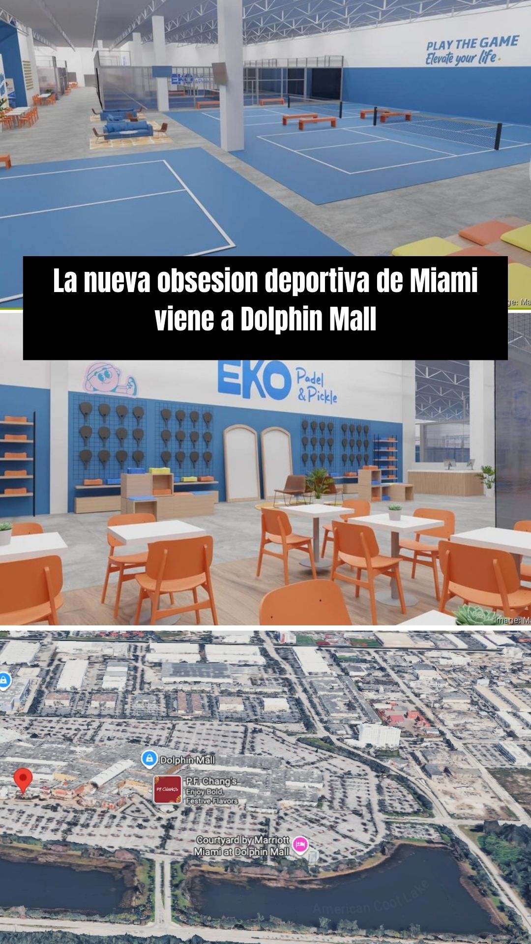 Eko Padel & Pickle Brings Indoor Courts to Dolphin Mall This March header image.