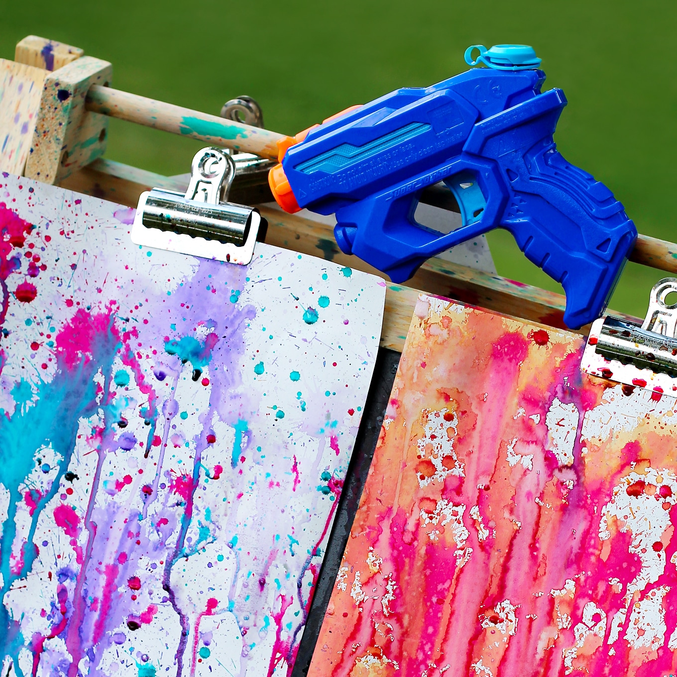 Squirt Gun Spray Paint header image.