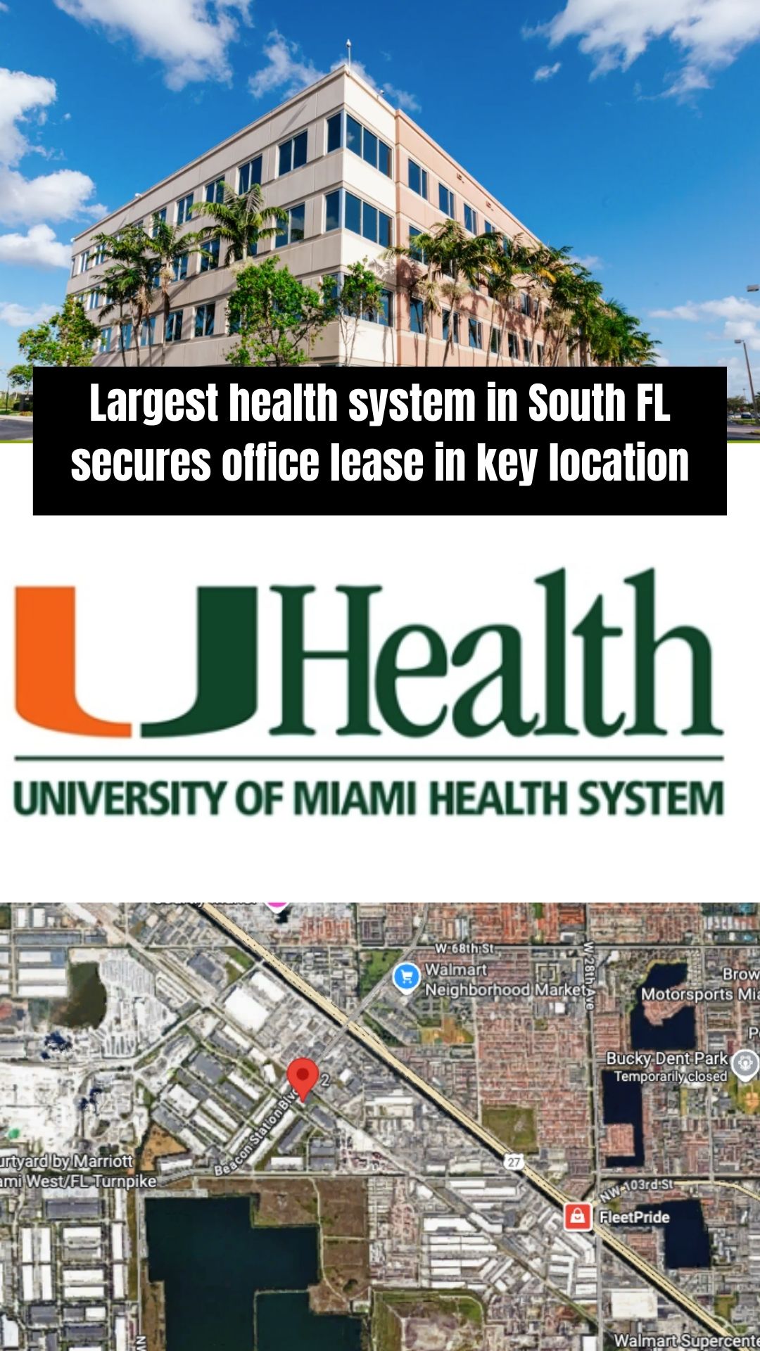 University of Miami Expands Its Footprint at Flagler Station header image.