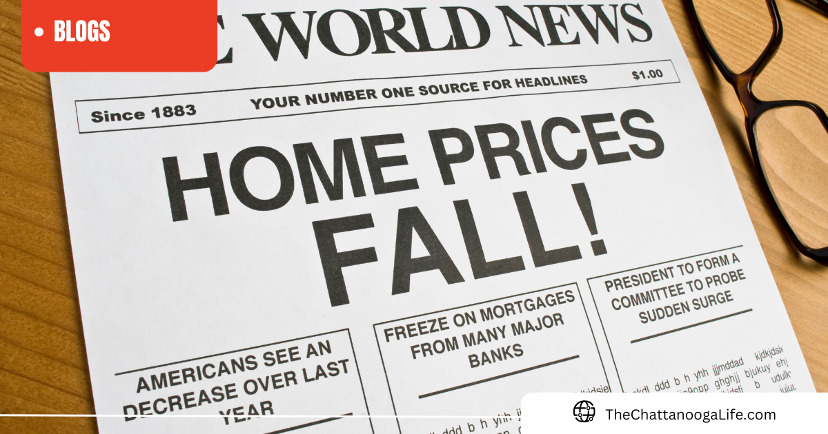 Home Prices Are Not Falling header image.