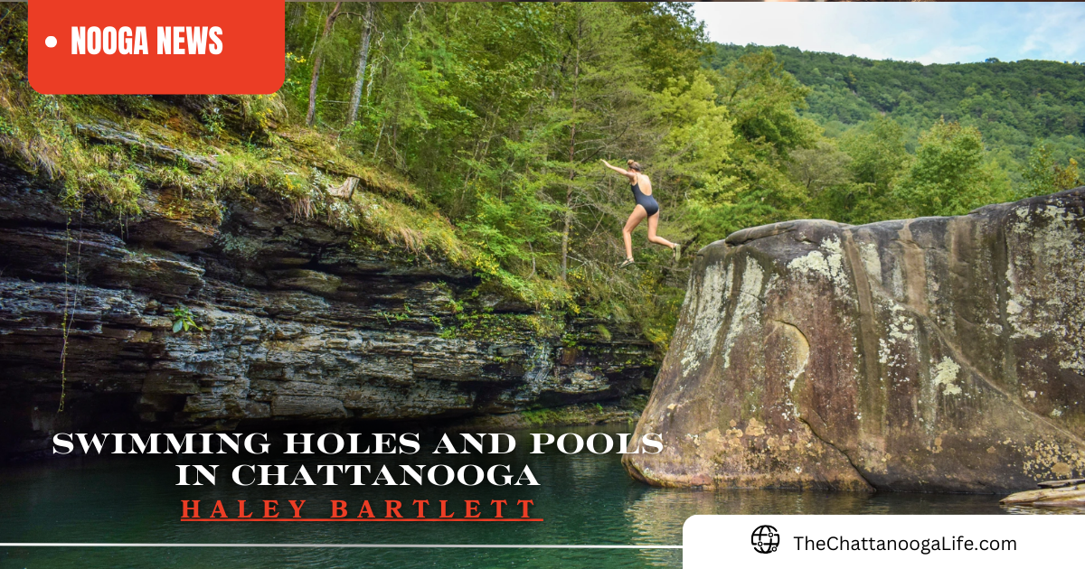 Swimming Holes and Pools in Chattanooga header image.