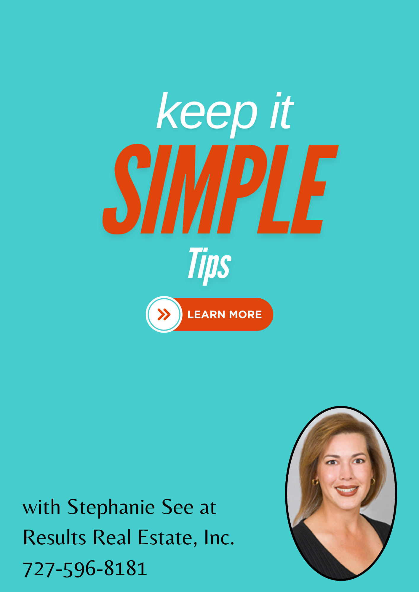 Keep it Simple Tips with Stephanie! header image.