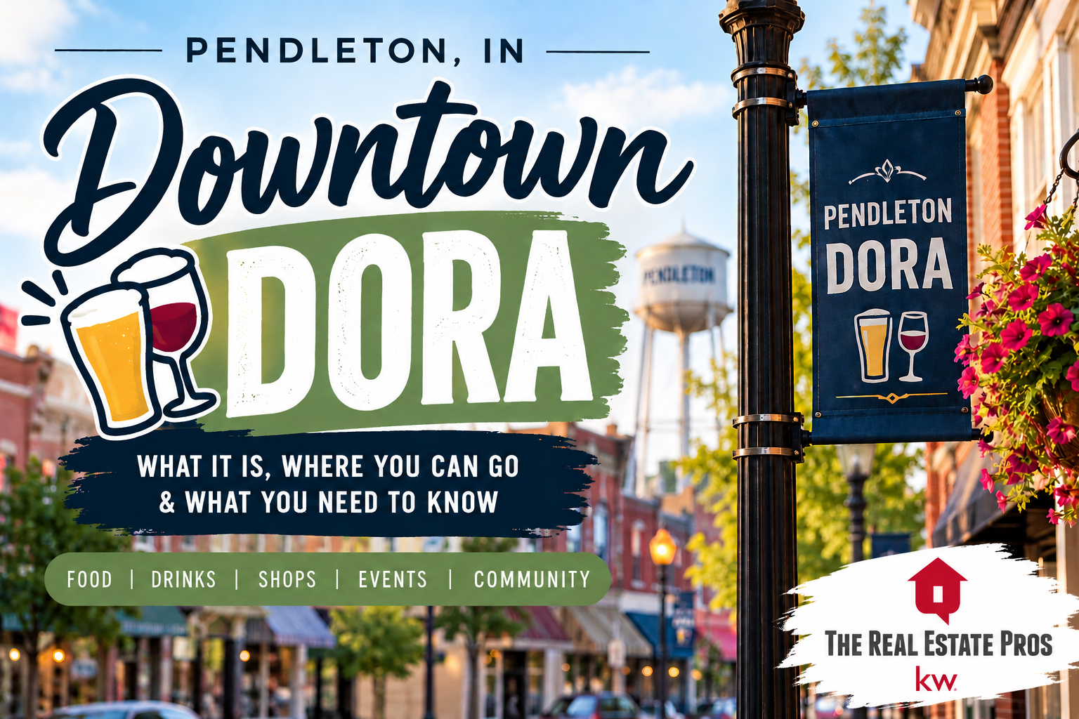 What Is DORA? A Guide to Downtown Pendleton’s New Refreshment Area header image.