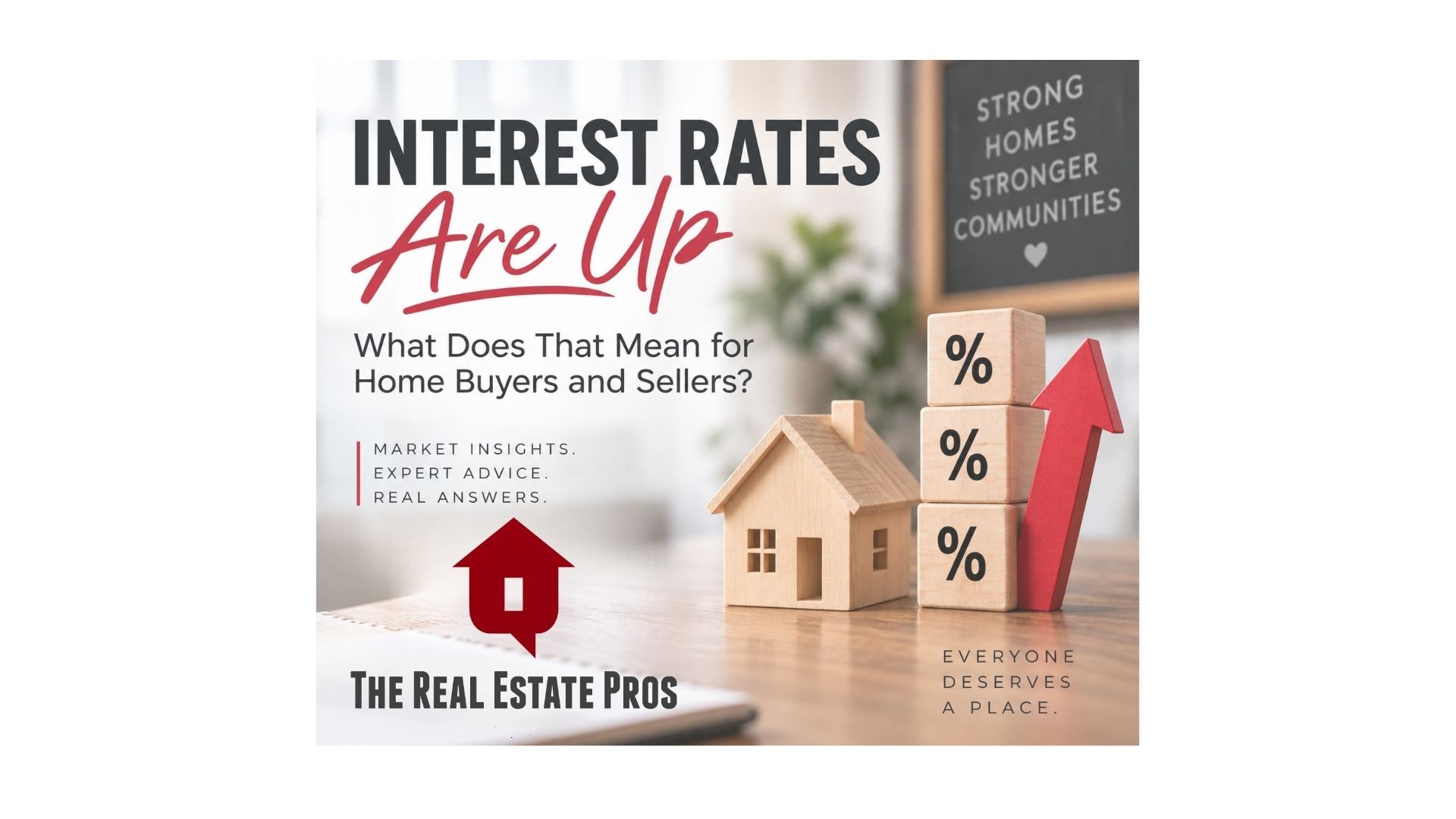 Interest Rates Are Up—What Does That Mean for Home Buyers and Sellers? header image.