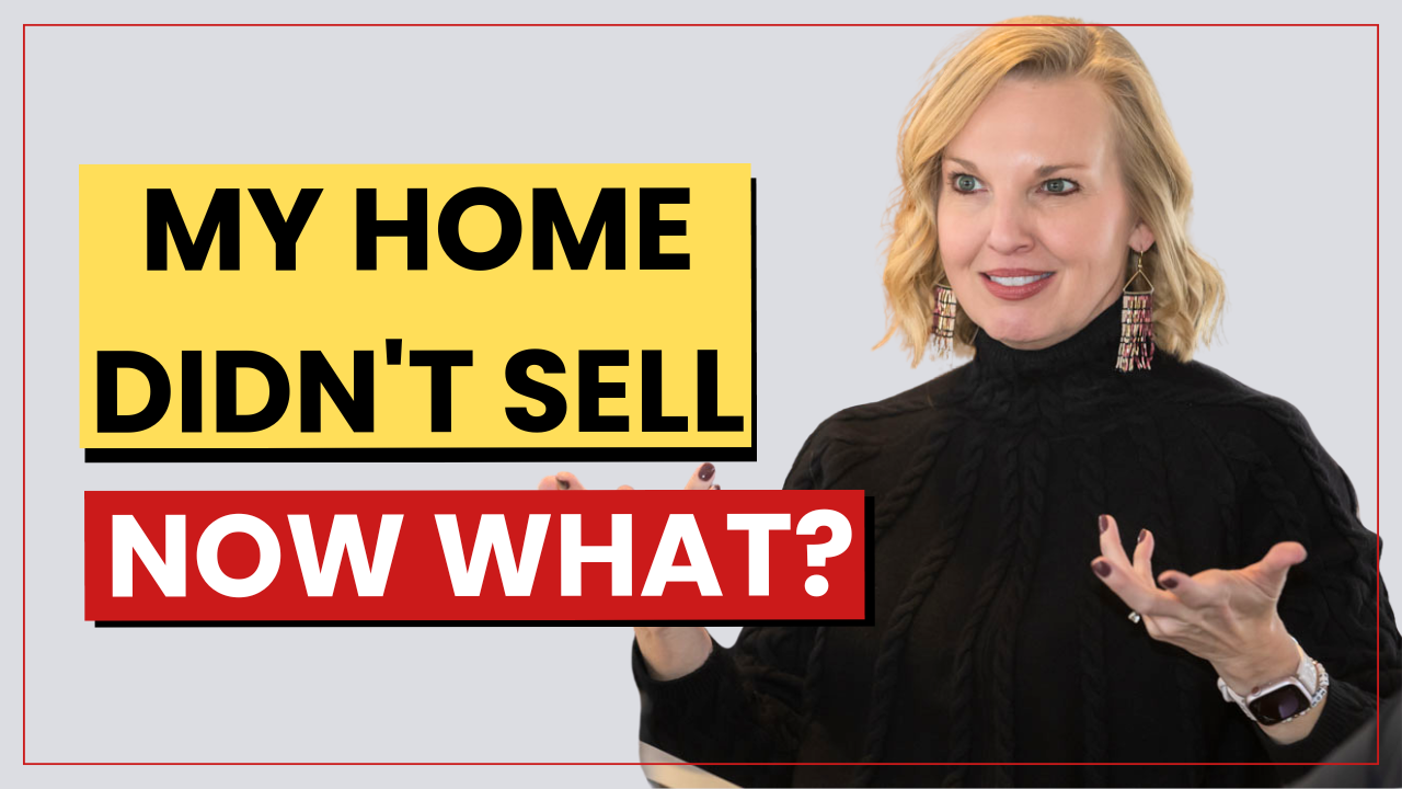 My Home Didn't Sell- Now What? header image.