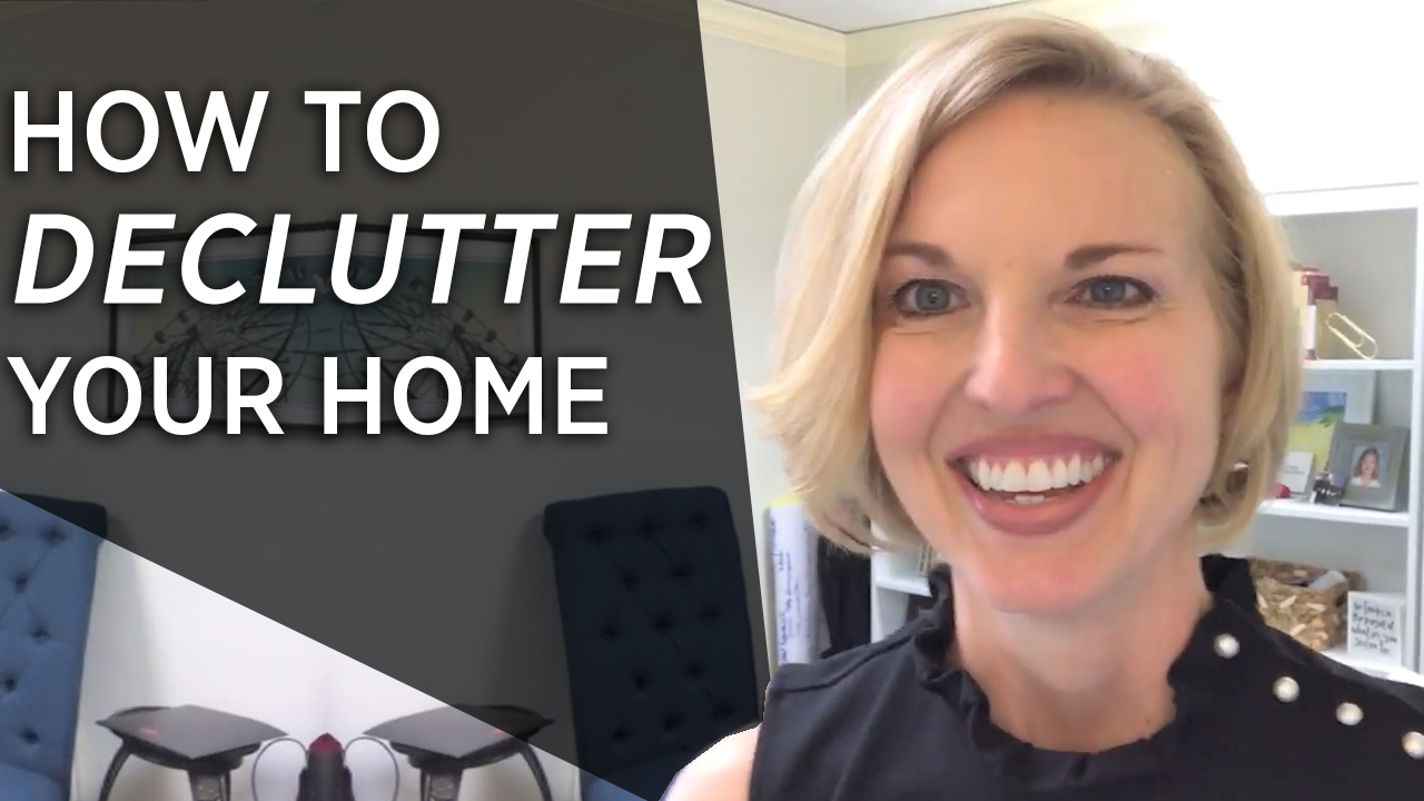 7 Tips for Decluttering Your Home header image.