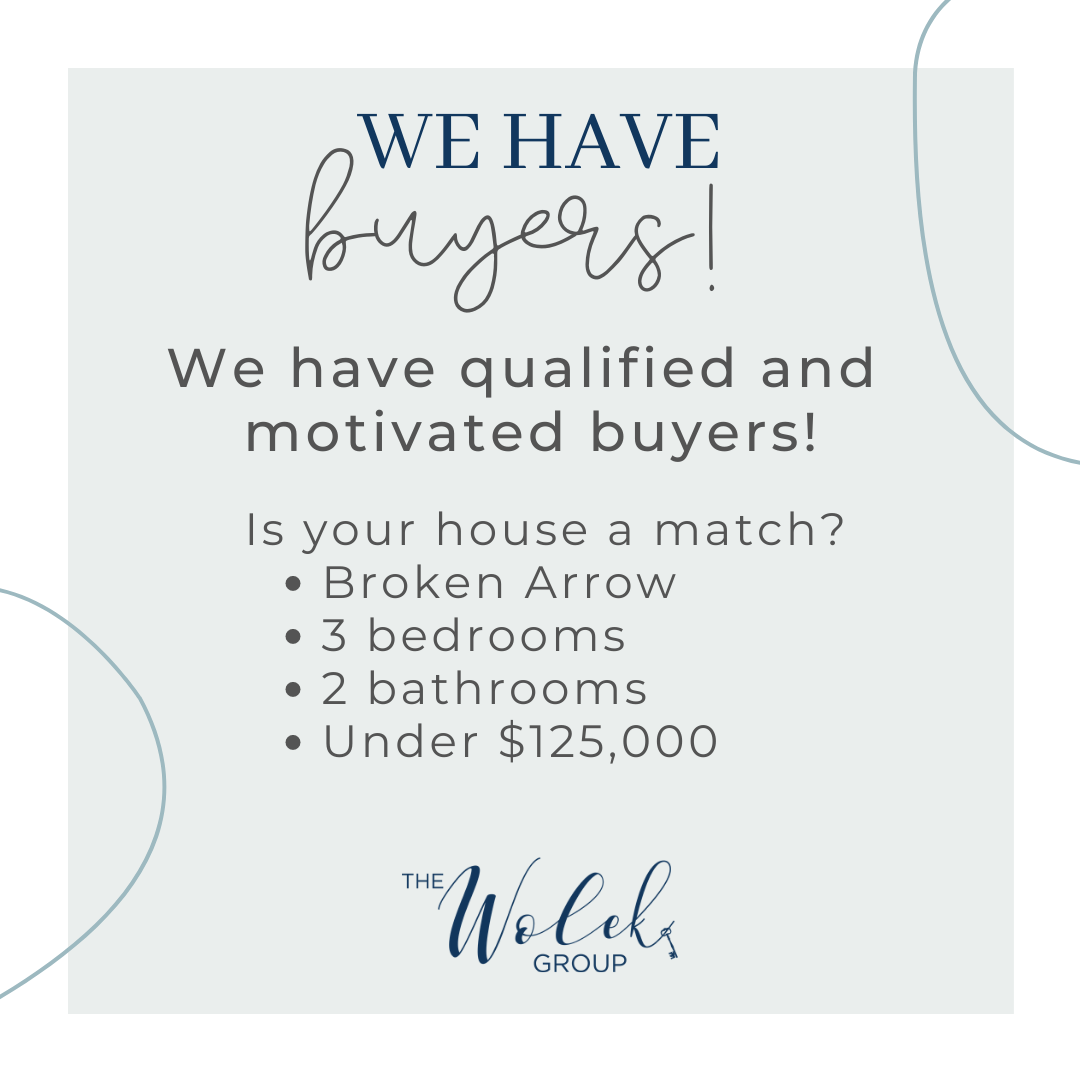 We have Buyers. Is Your House a Match?? header image.