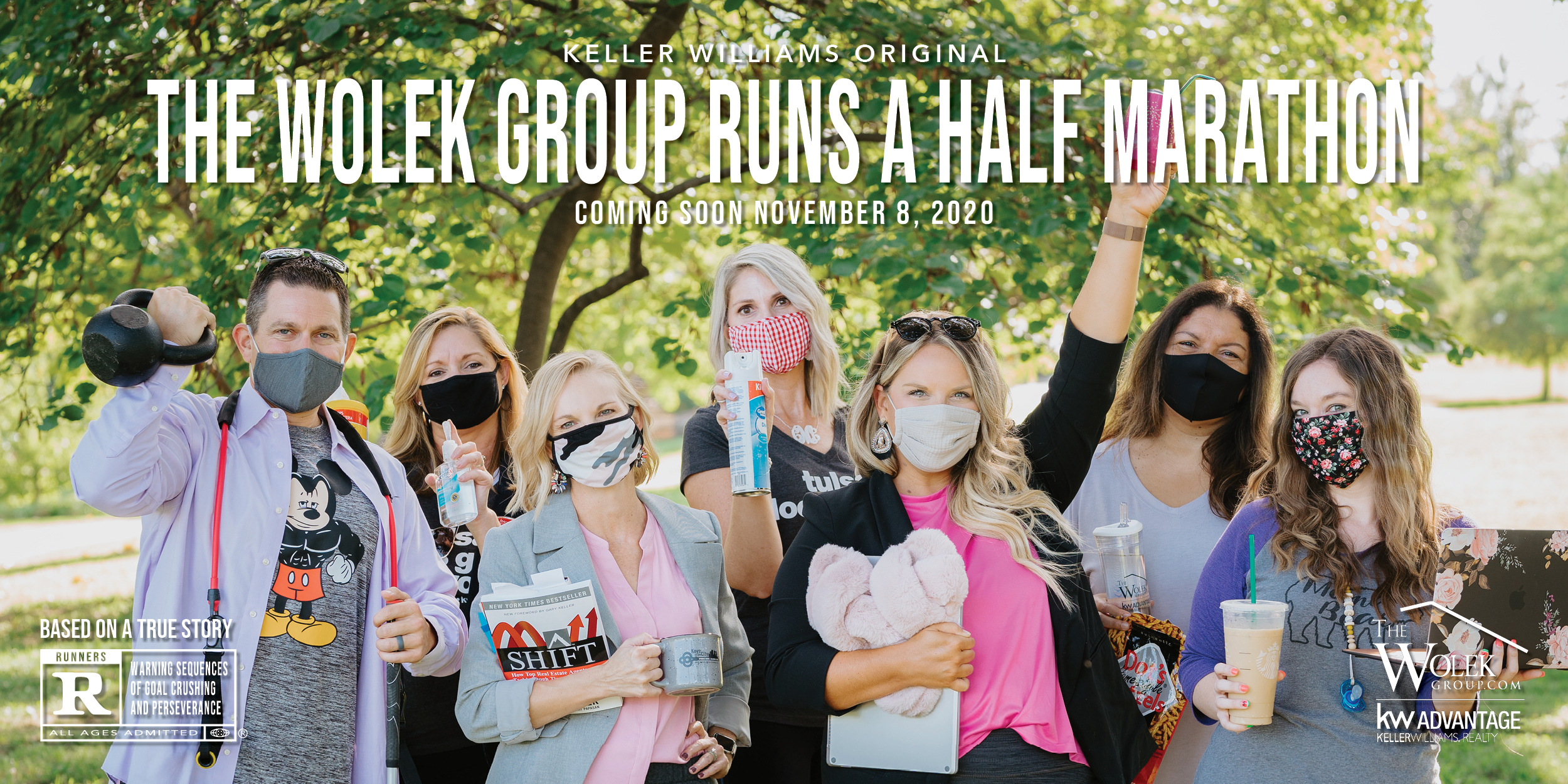 TWG Runs a Half Marathon! header image.