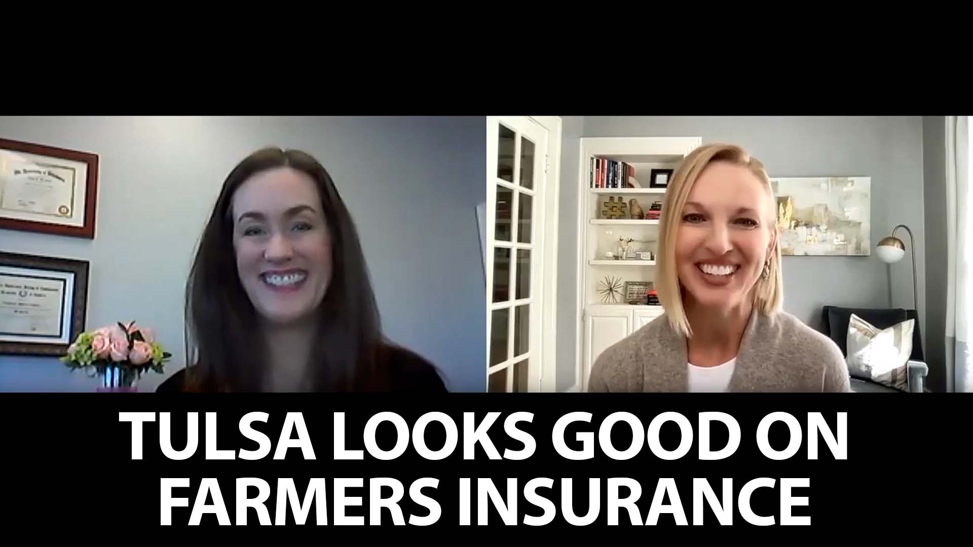 Tulsa Looks Good on Farmers Insurance header image.