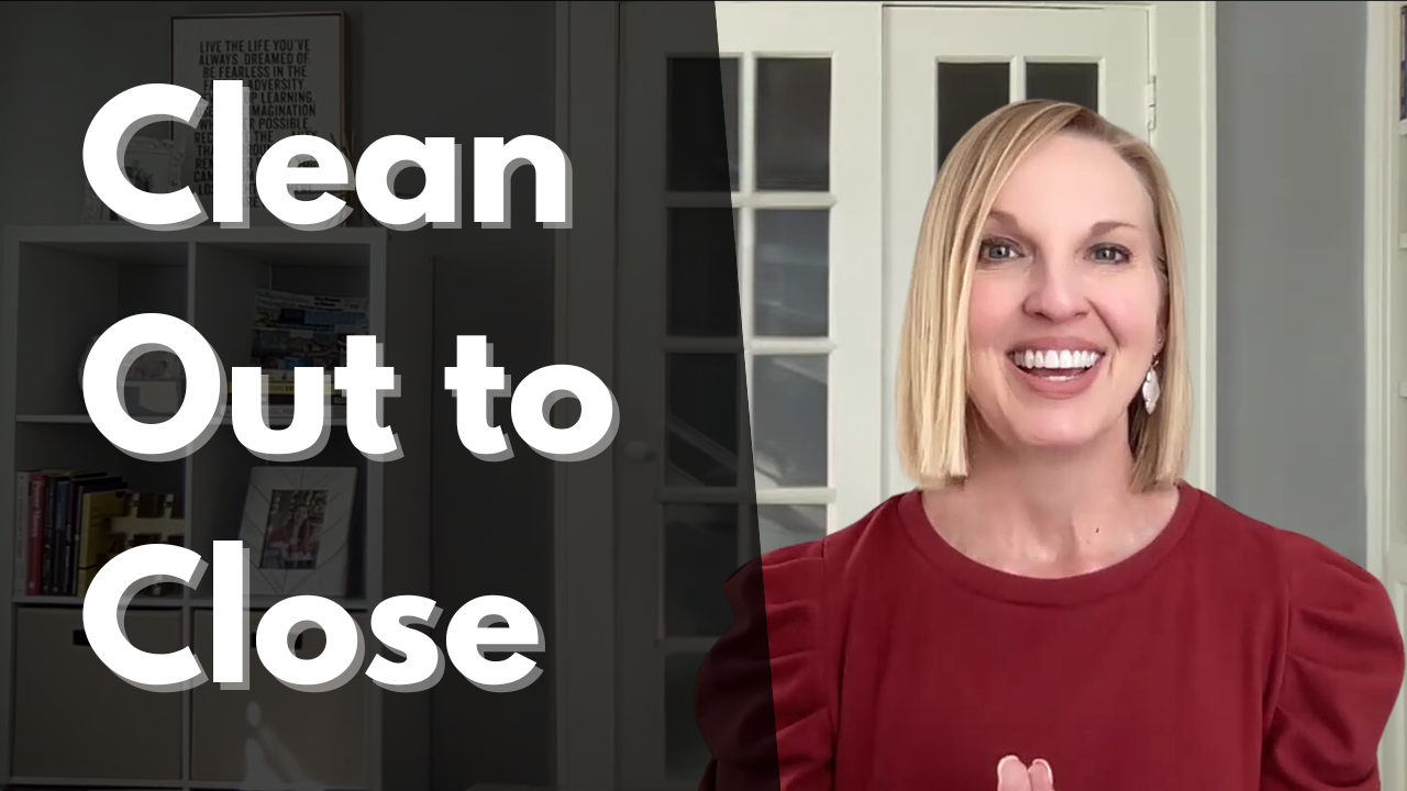 The Wolek Group Clean out to Close Program | Tulsa Real Estate header image.