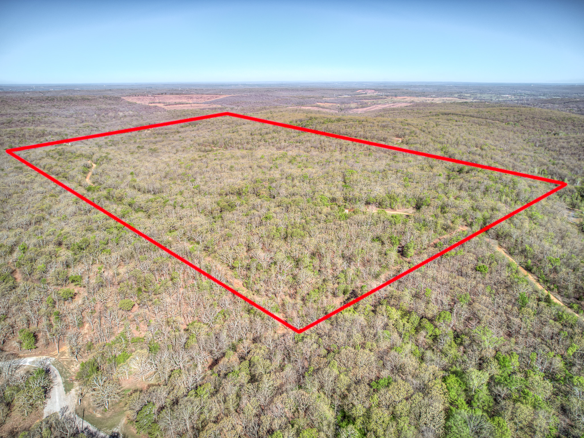 Magnificent 80 +/- acre Property | Tulsa Real Estate header image.