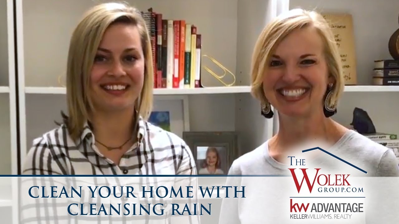 How Can Cleansing Rain Help You Clean and Organize Your Home? header image.