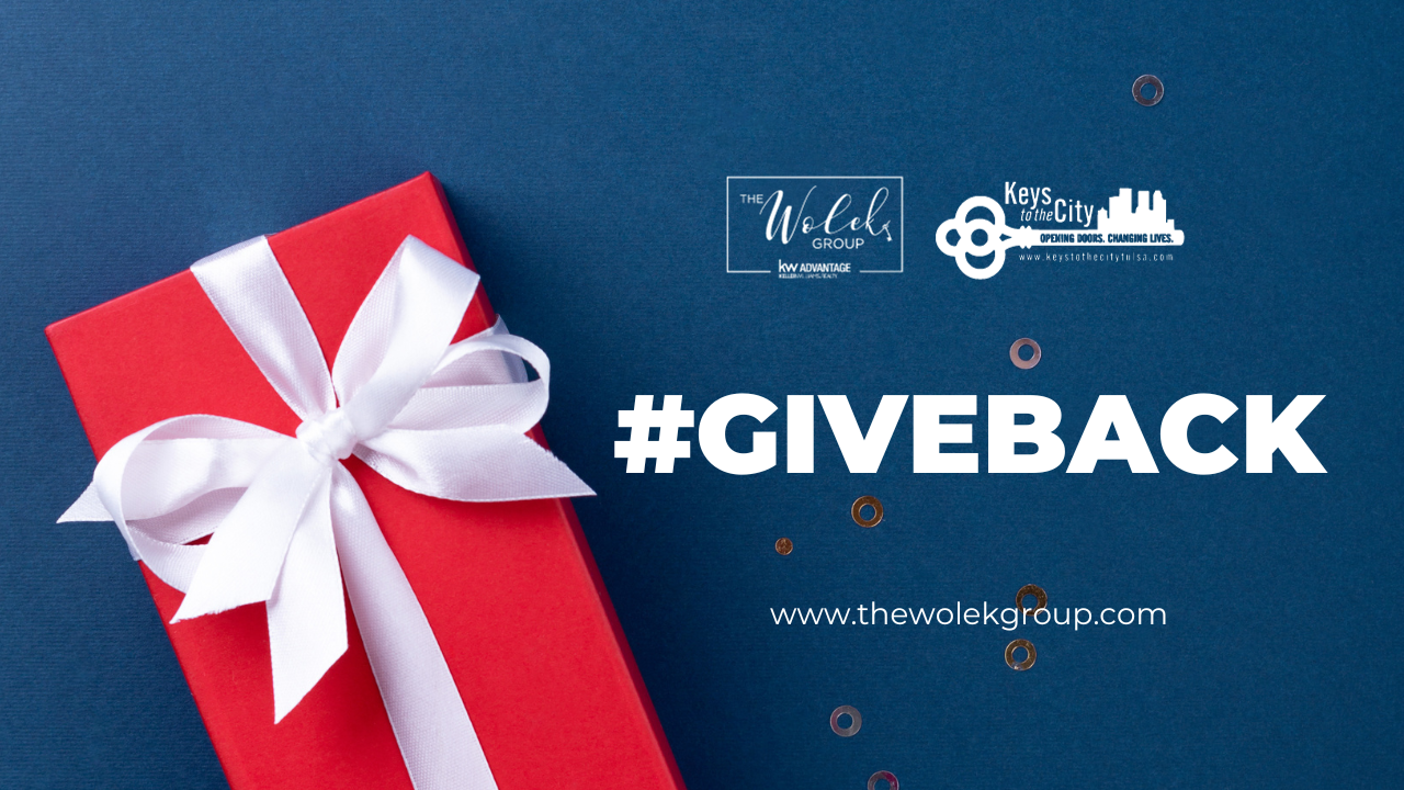 Giving Tuesday! | The Wolek Group | Tulsa Real Estate header image.