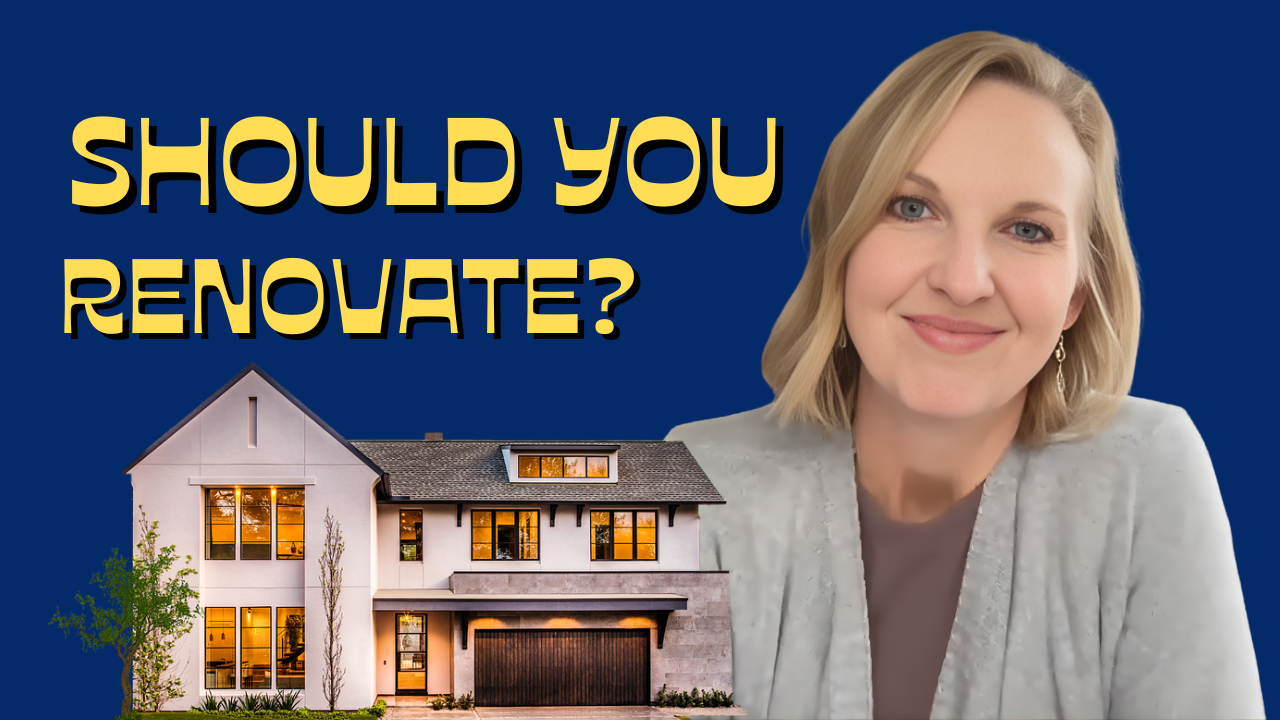 Should you renovate before you sell your home? header image.