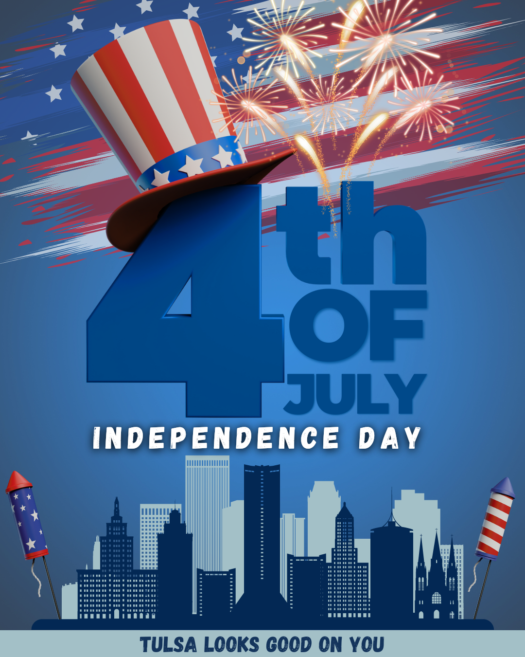 Happy 4th of July | Tulsa Real Estate header image.