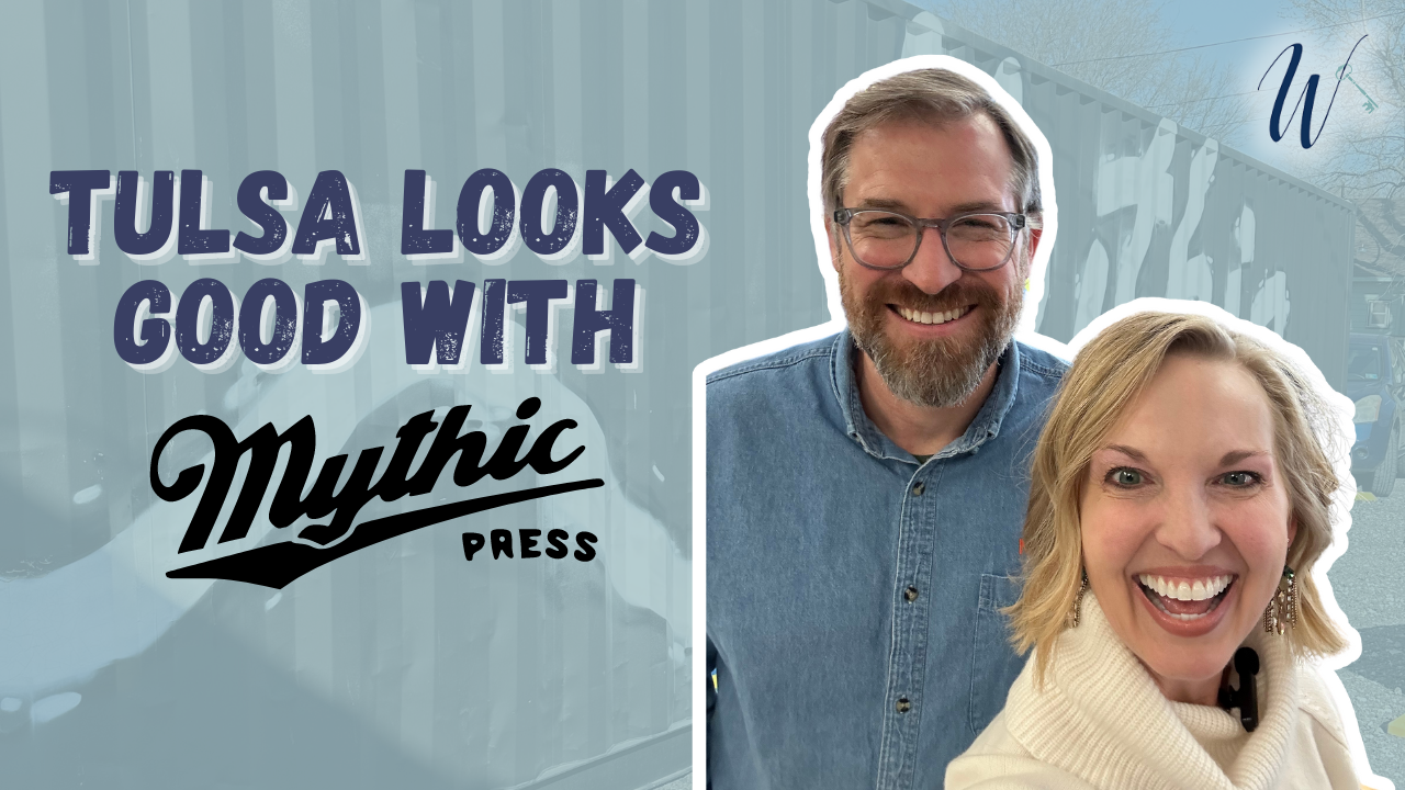 Tulsa looks good with Mythic Press | Tulsa Looks Good on You header image.