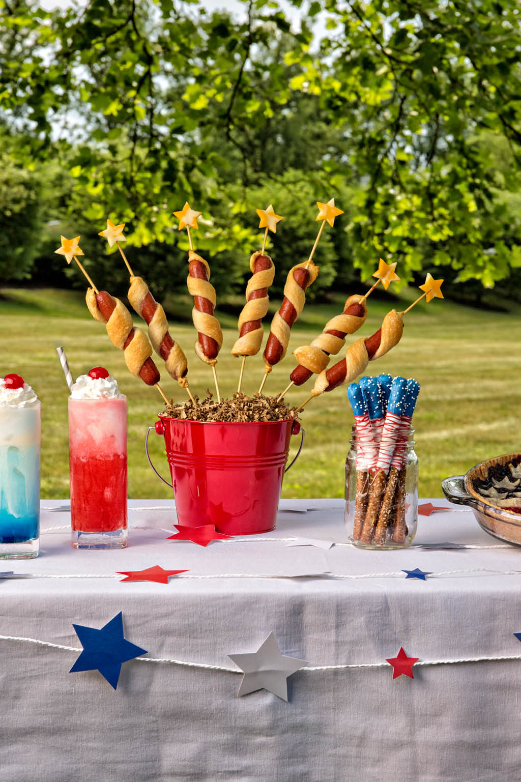 Patriotic Party Recipes header image.