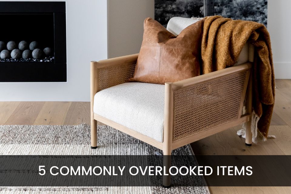 5 Commonly Overlooked Items to Address Before Listing Your Home for Sale header image.