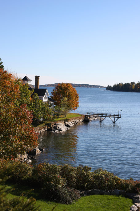 The Perks of Buying a Waterfront Property in Fall header image.