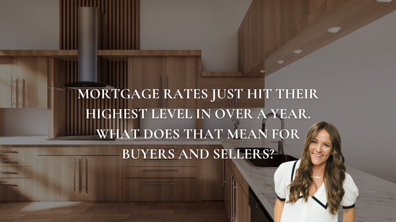 Mortgage Rates Just Hit Their Highest Level in Over a Year. What Does That Mean for Buyers and Sellers? header image.