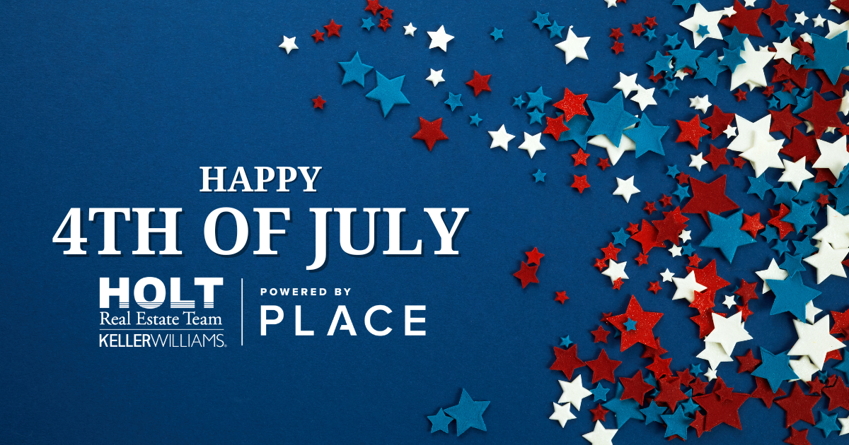 Happy 4th of July From the Holt Real Estate Team! header image.