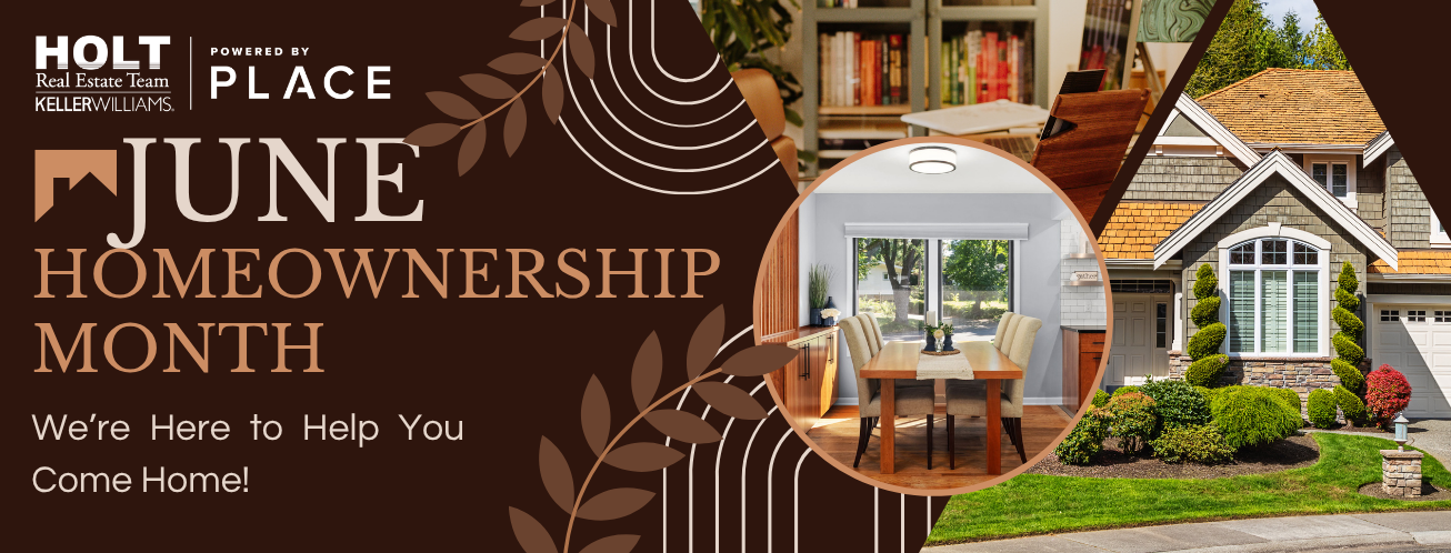June Is National Homeownership Month! header image.