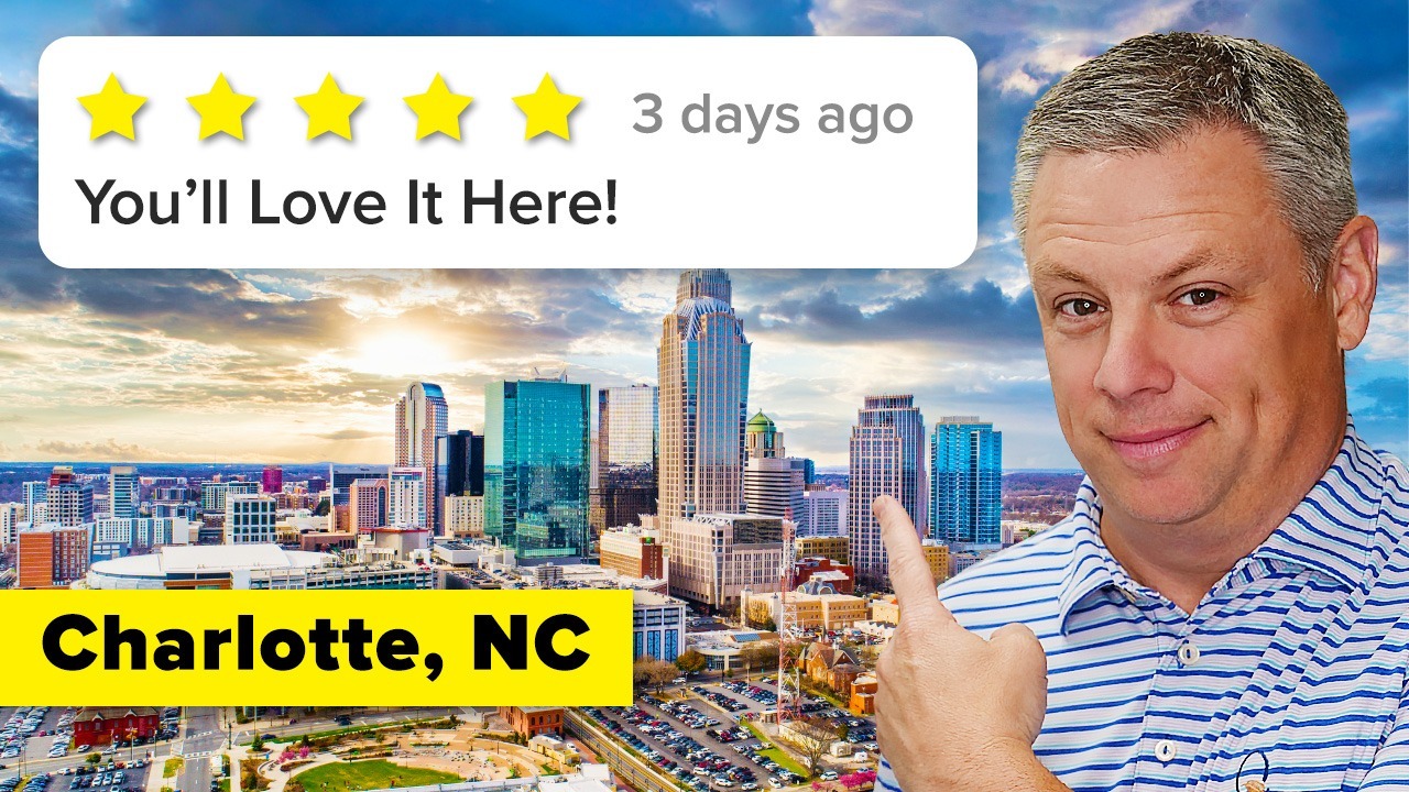 10 Things I LOVE About Living in CHARLOTTE North Carolina! 🤯 header image.