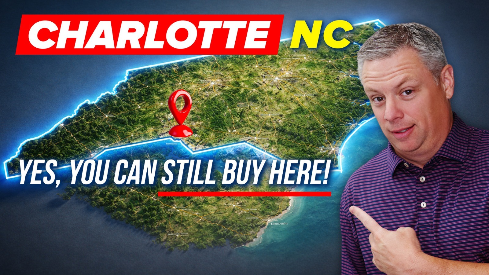 CHARLOTTE North Carolina's 5 Most AFFORDABLE Places to Live 2026! 🤯 header image.